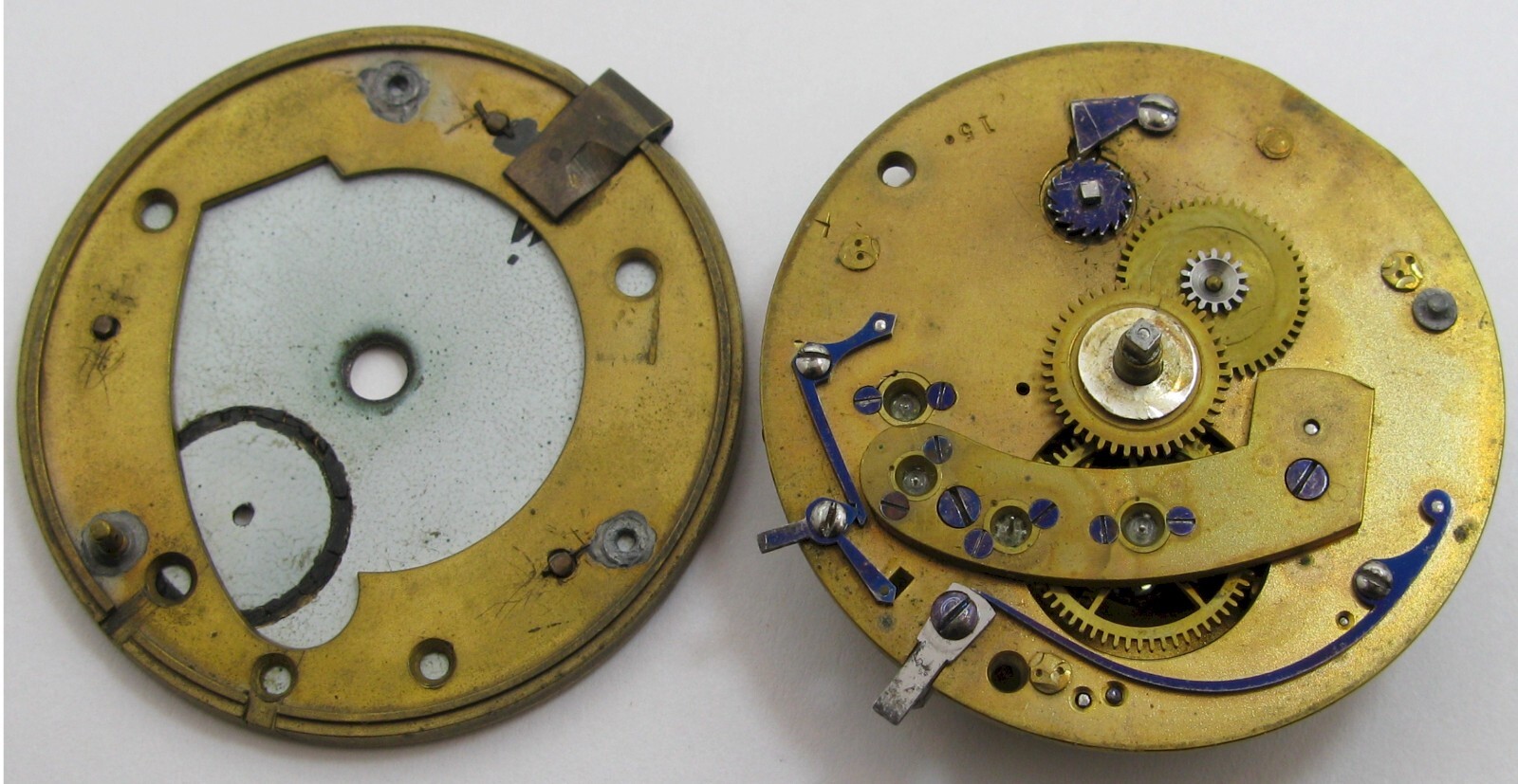 Chain fusee Pocket Watch 42451 jeweled Movement M I Tobias Liverpool