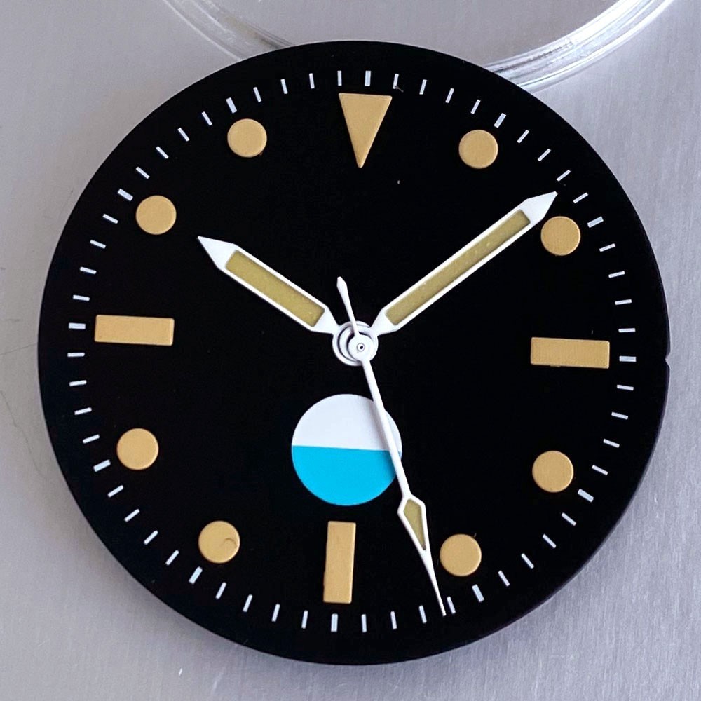 29mm Watch Dial Luminous White Hand Fit NH35 NH36 PT5000 Miyota Diving Men Watch
