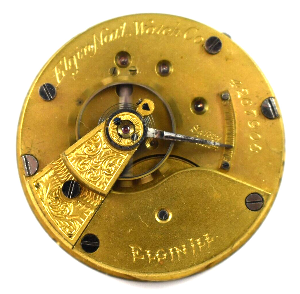 Vintage Elgin Grade 10 18s 11J Hunting Vintage Waltham Manual Wind 461 10L 7J Wr