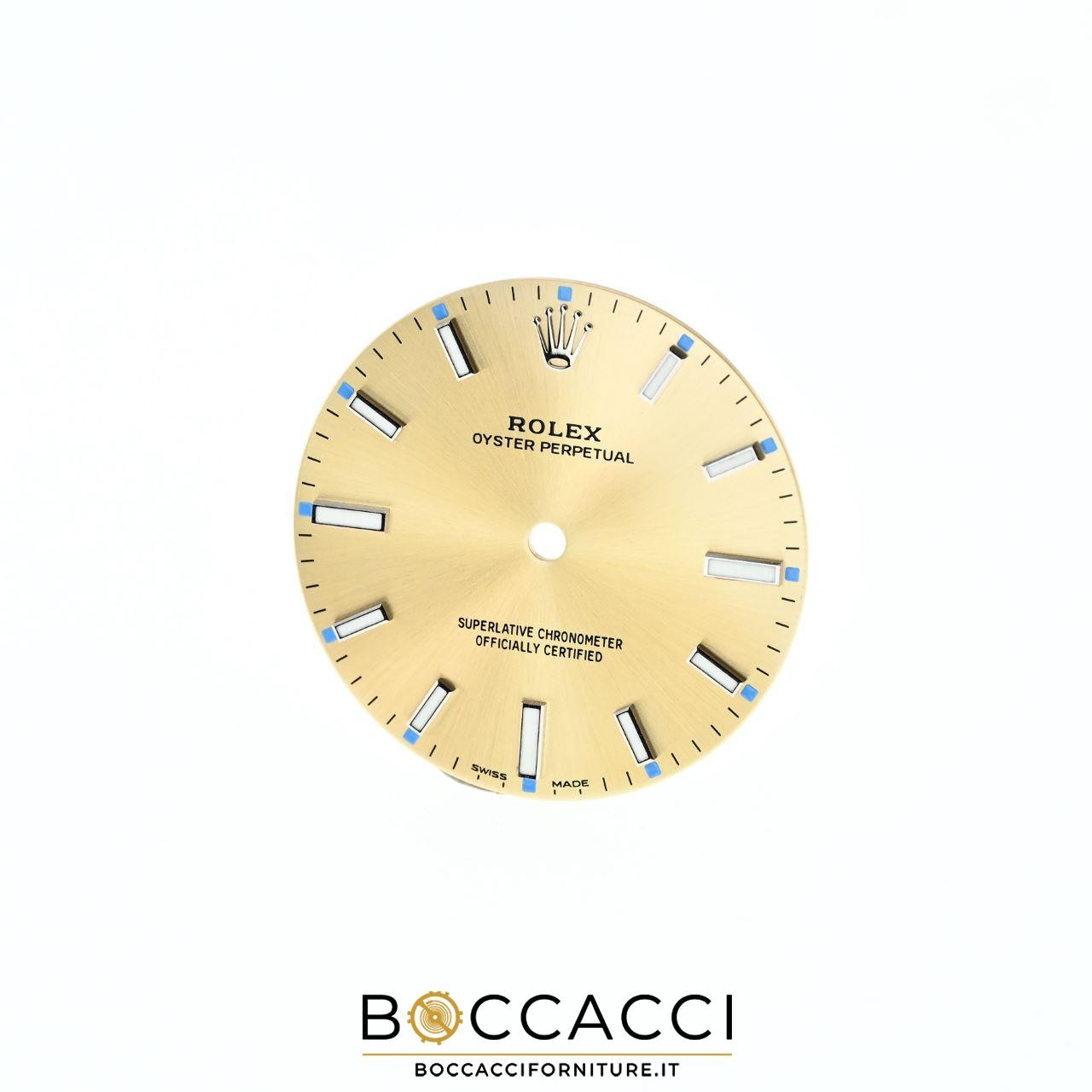 ROLEX Champagne dial for OYSTER Perpetual 34 Ref. 114200 Calib: 3130 (OT…
