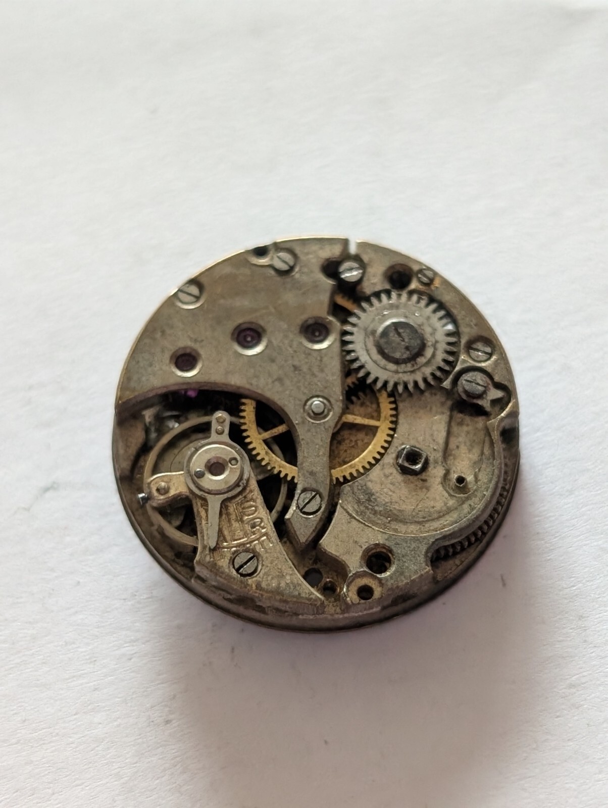 Vintage Cupillard 233 Mechanical Watch Movement (Untested)