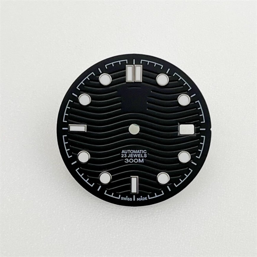 Seamaster Dial Blue-green Luminous Disk Dial 31mm for NH35/NH36 Movement