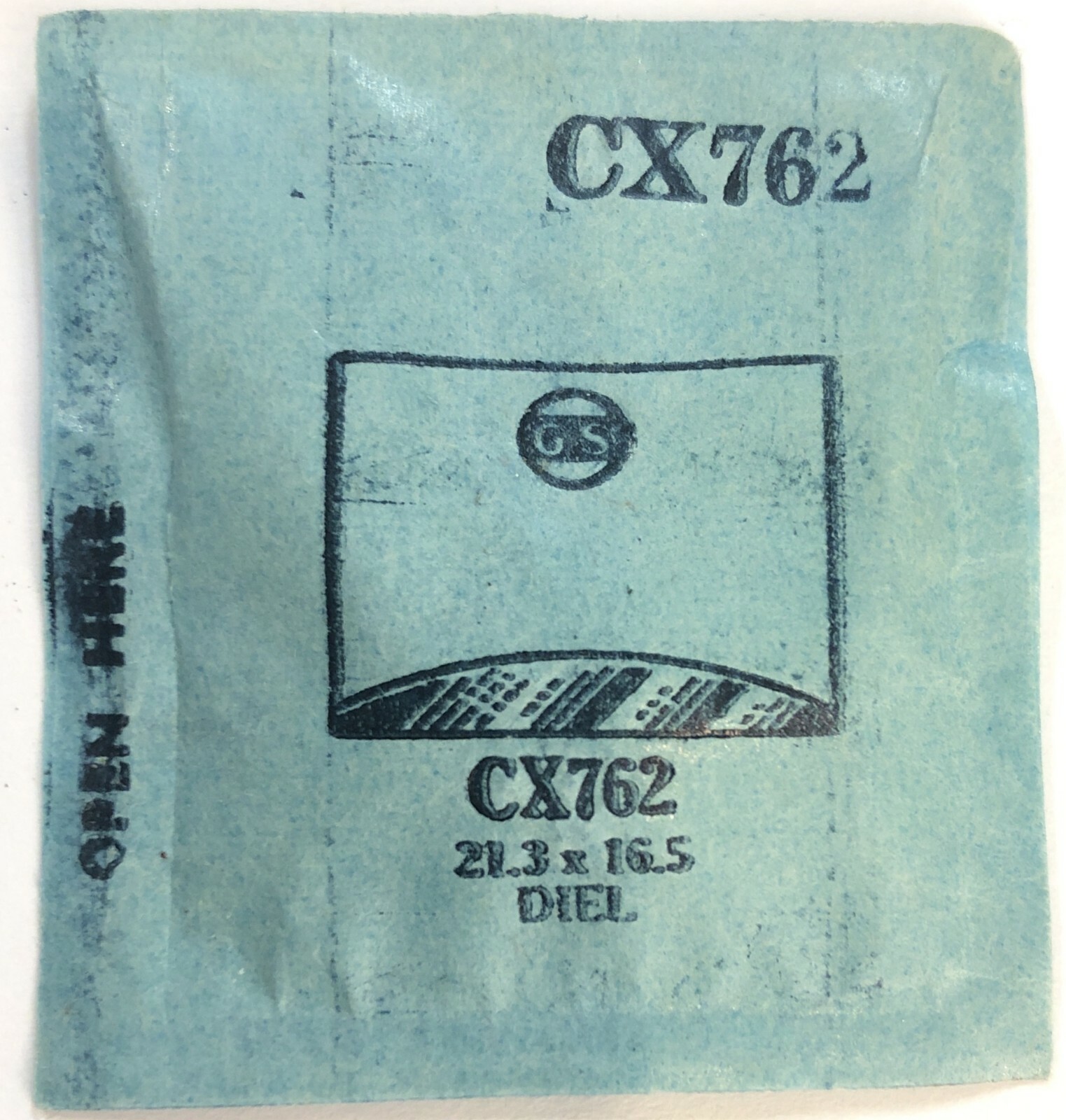 Original NOS G-S “CX” Wristwatch Crystals #762 – 1457 Variations Available!