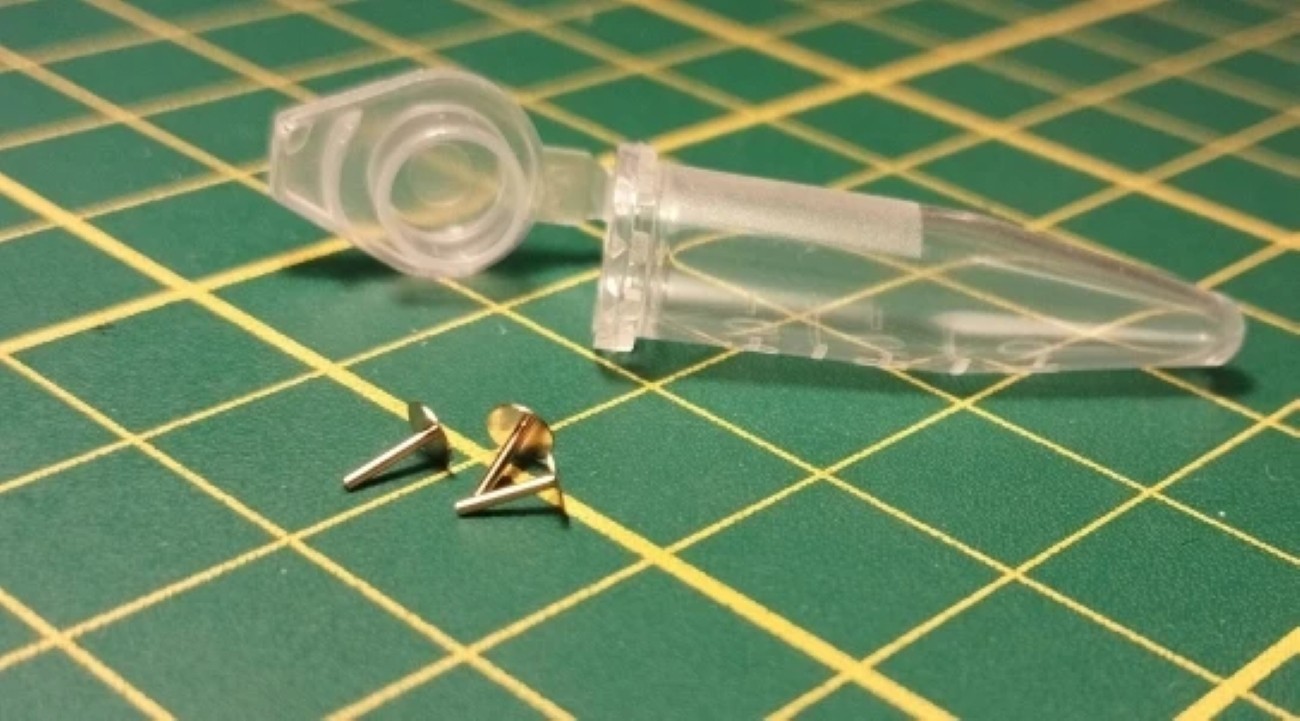 Universal Watch Dial Feet Pin 0.6mm Copper Dial Foot Repair Replacement Part