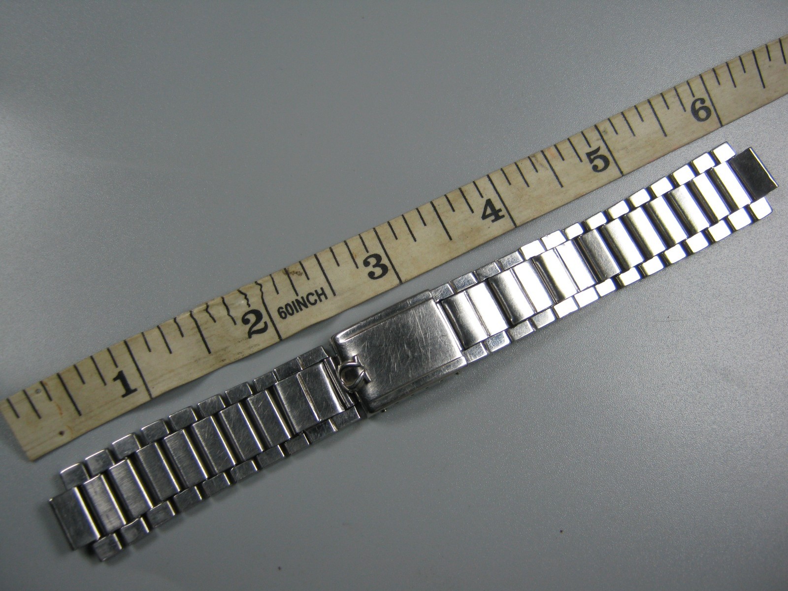 Vintage 1950’s Omega Bracelet 7077 Expandable End Links Missing