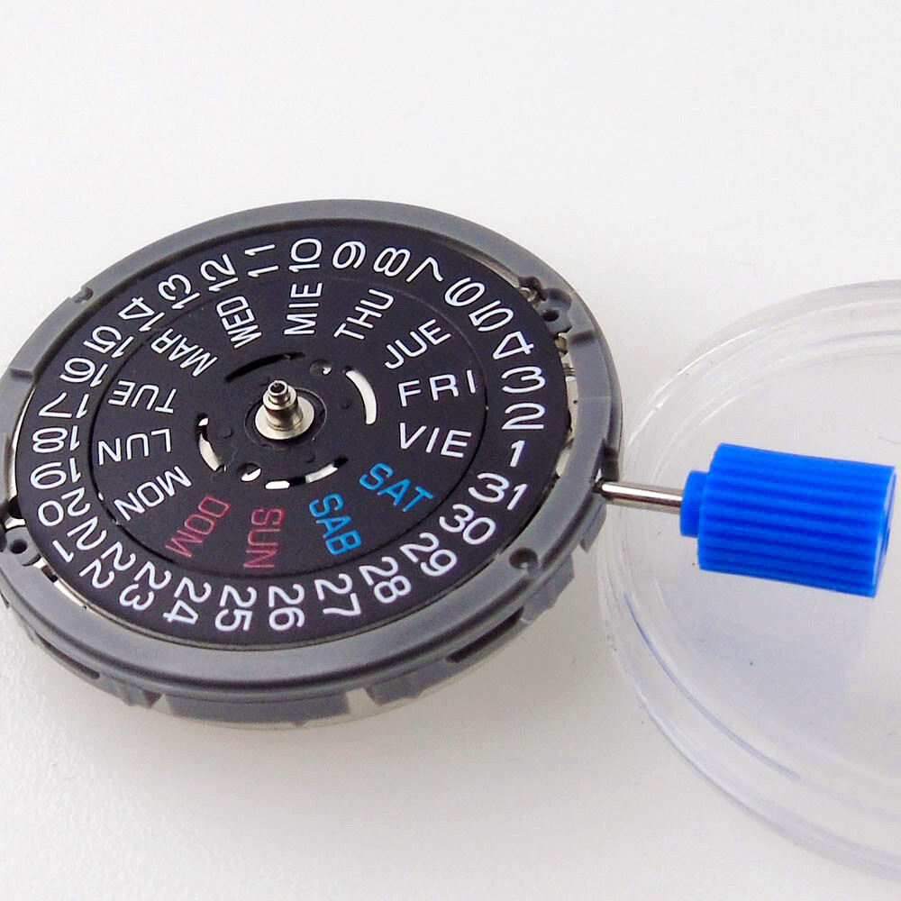 24 Jewels NH36A Automatic Mechanical Movement 3 3.8 o’clock English Spanish