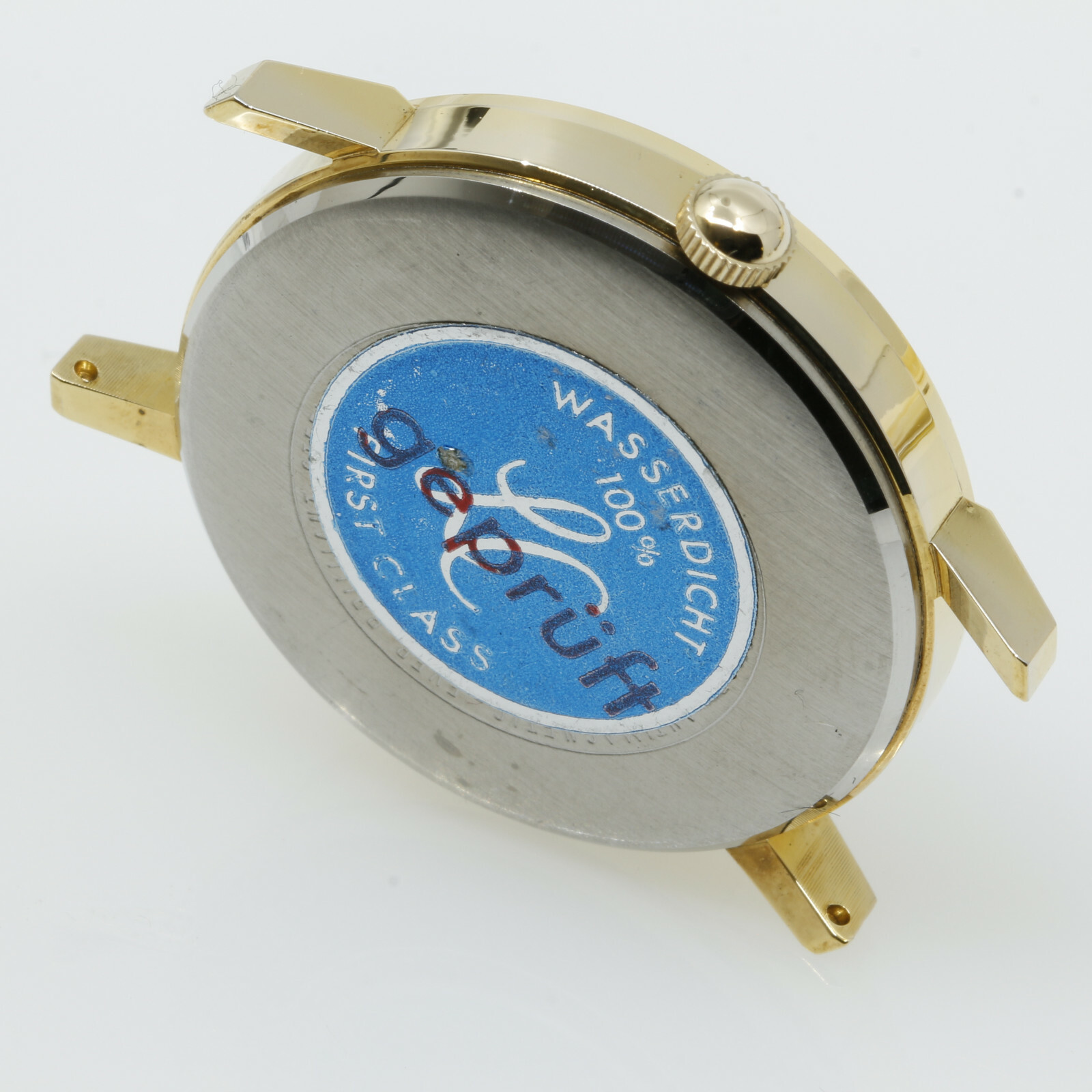 WATCH CASE S. STEEL Case back NOS it could fit ETA 2836-2, Antimagnetic