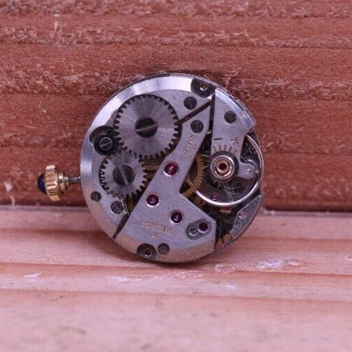 PIERCE 17j CAL. ETA 980 WRIST WATCH MOVEMENT 19.7mm FOR REPAIR (HG)
