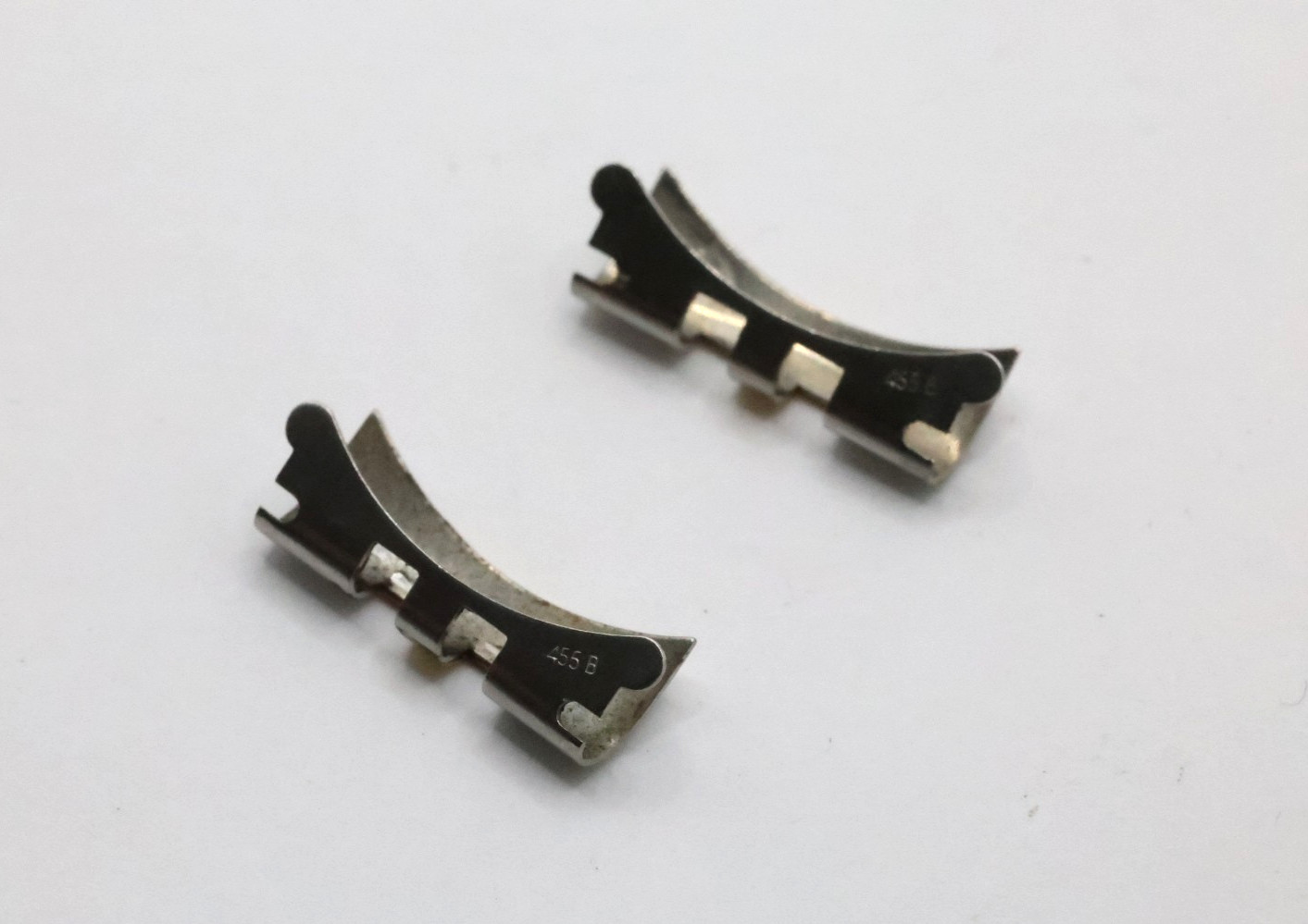 Authentic 455B Rolex End Links 20mm 18k Yellow Gold & Stainless Steel #669