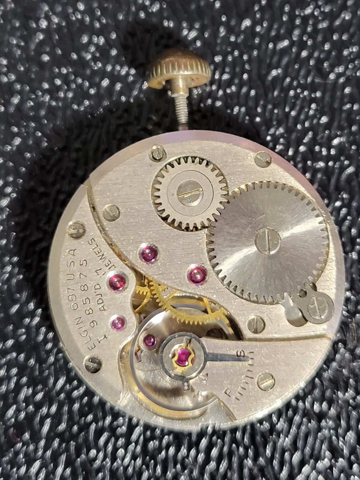 LOT ELGIN WALTHAM BULOVA WYLER MOVEMENTS VARIOS CONDITIONS / COMPLETION = W1/6