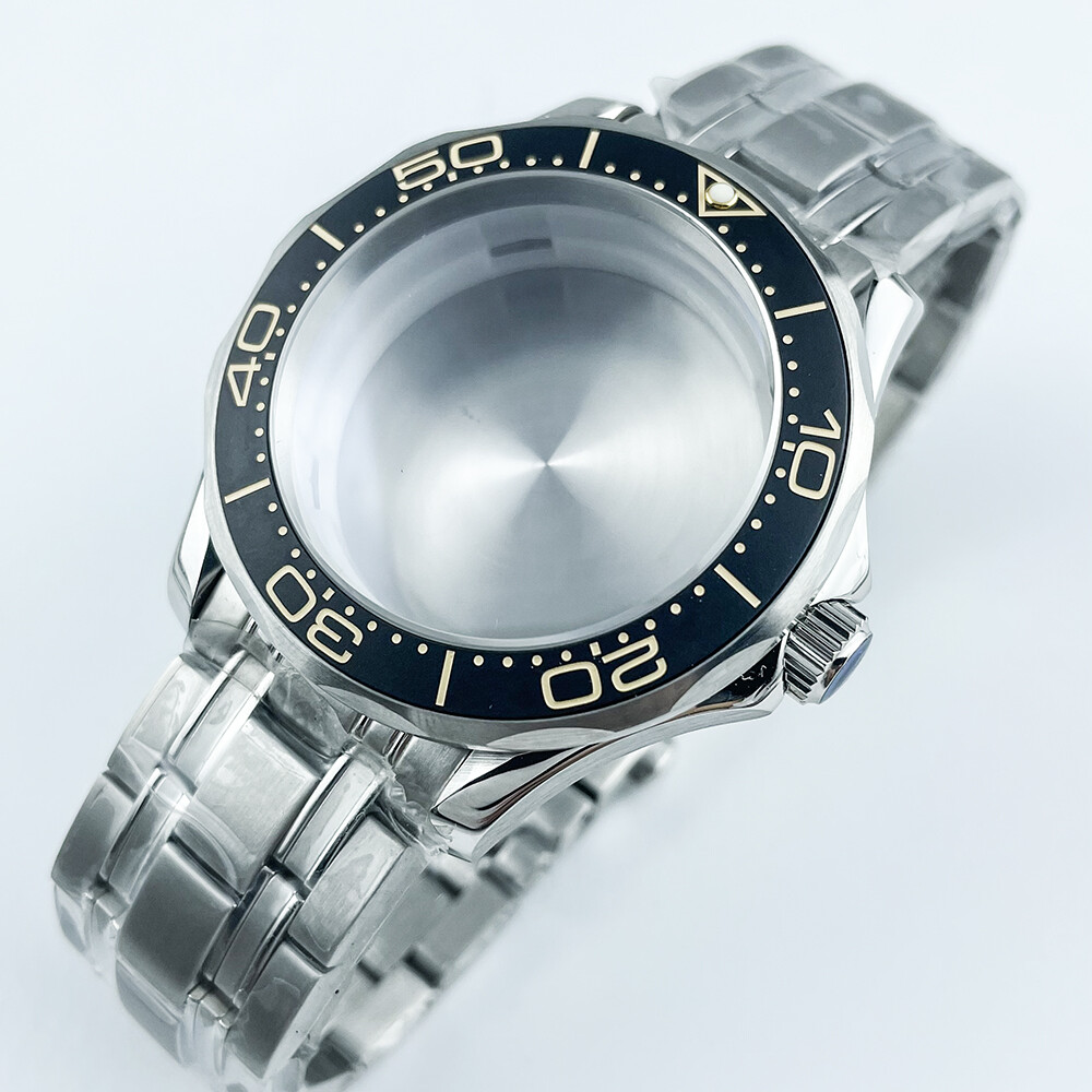 41mm Watch Csae Seamaster 007 NTTD Diver Sapphire NH35A Miyota ETA 316L Black