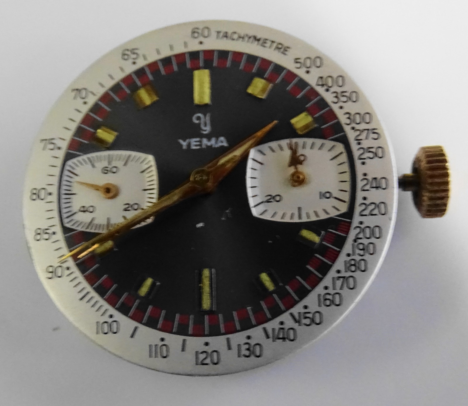 Yema Vintage Chronograph Movement Valjoux 7733 Tachymeter MOUVEMENT