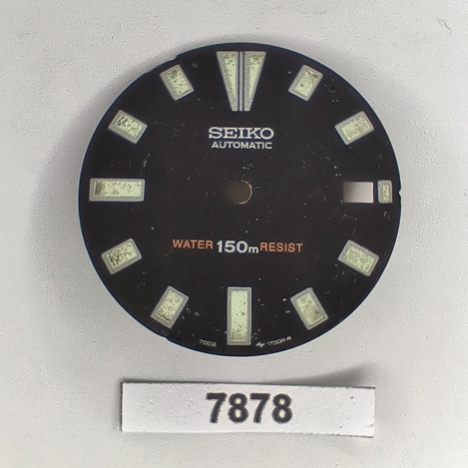 USED VINTAGE SEIKO DIAL FOR 7002 7000 DIVE WATCH BVT07878