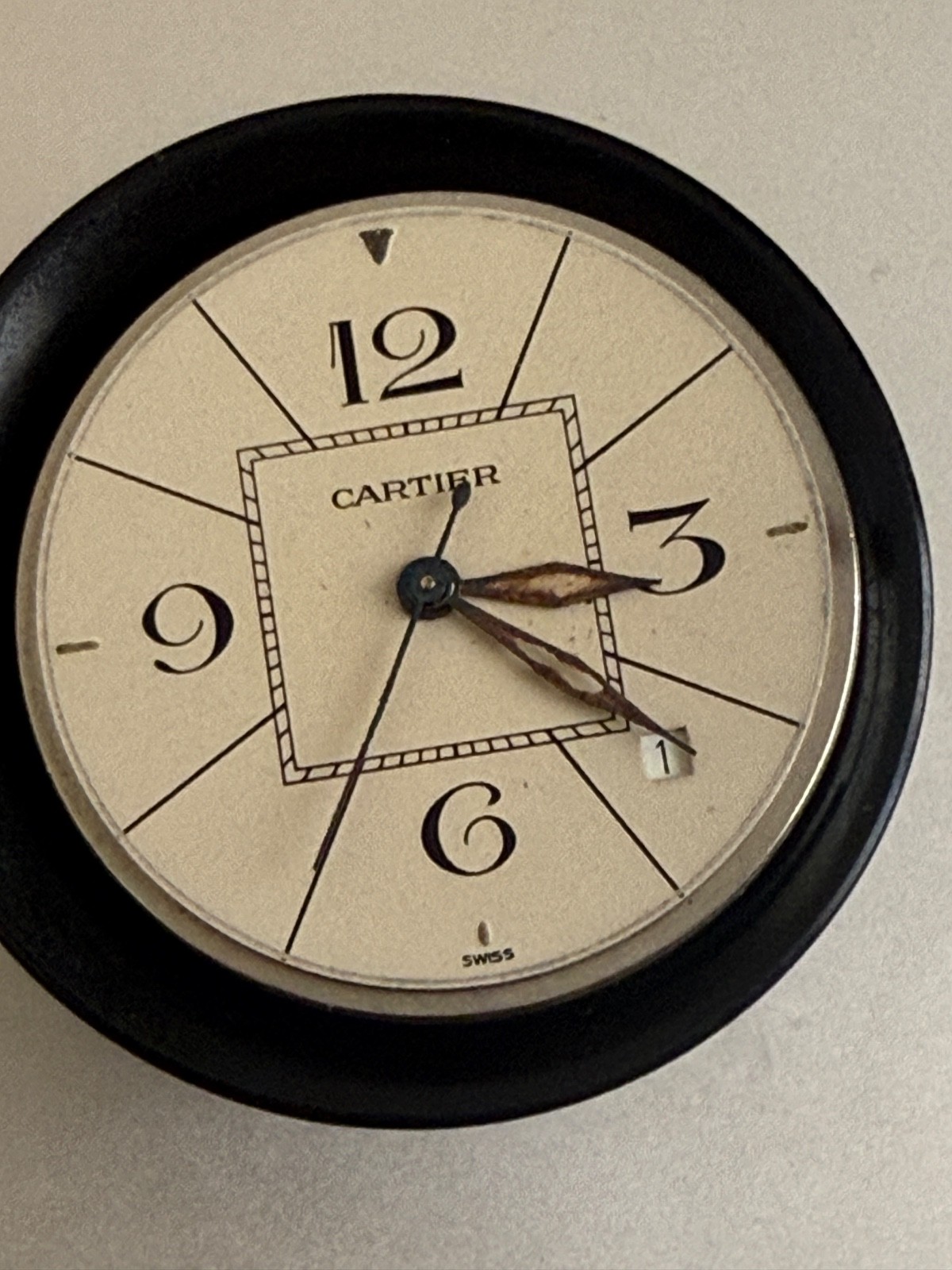 Cartier Automatic Movement Vintage Pasha Cal 20 need Clean for repair eta 2824