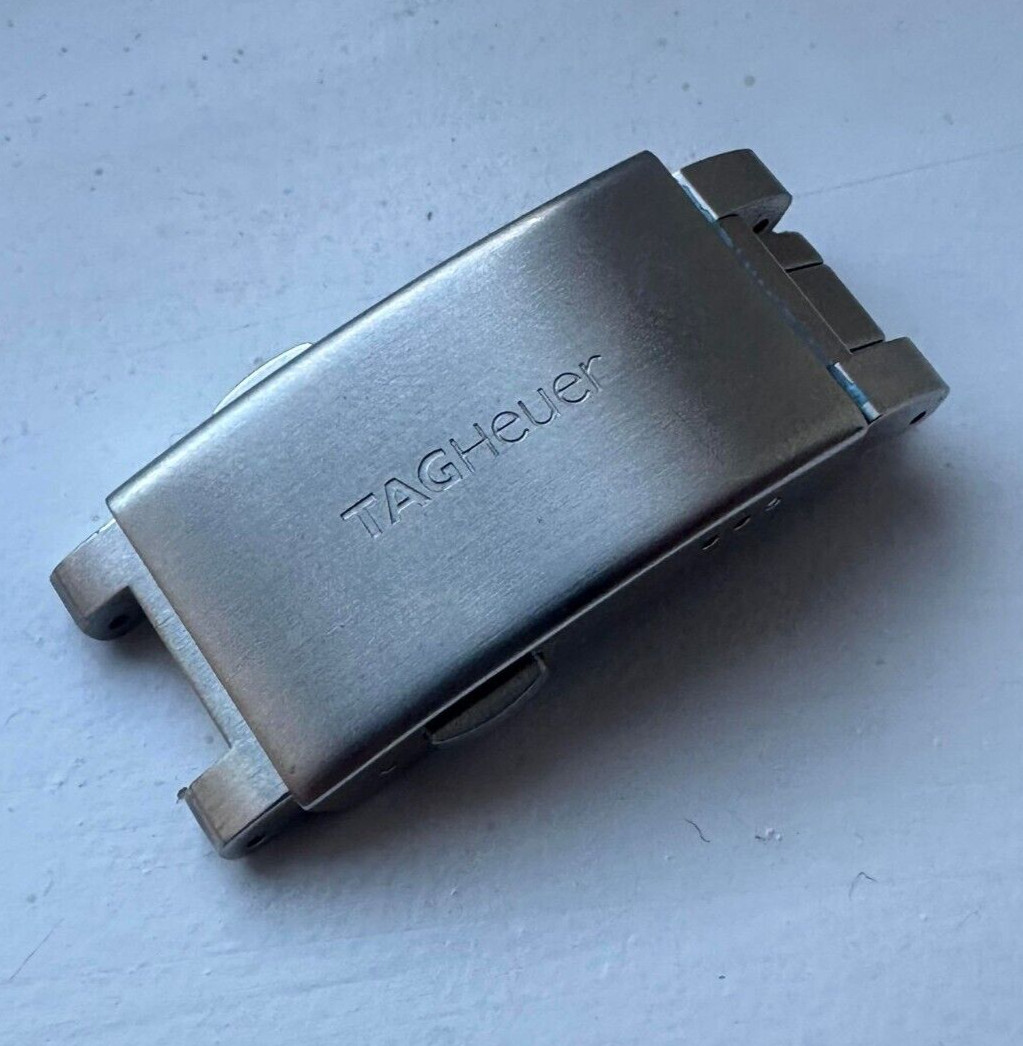 Genuine Tag Heuer Carrera Deployment Deployant Clasp Buckle Bracelet FAA077 18mm
