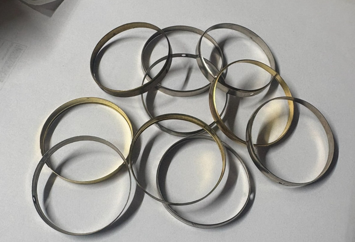 10 PIECES 18 SIZE POCKET WATCH DUST COVERS —– GROUP 111