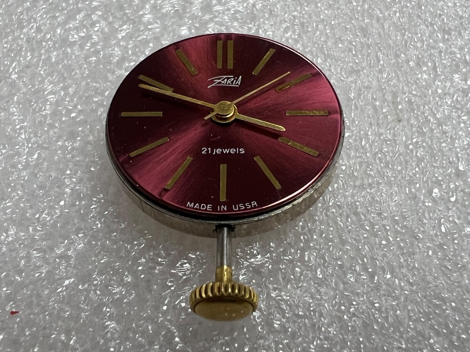 Watch movement USSR ZARJA Cal.2009b plus Dial. Working , for parts