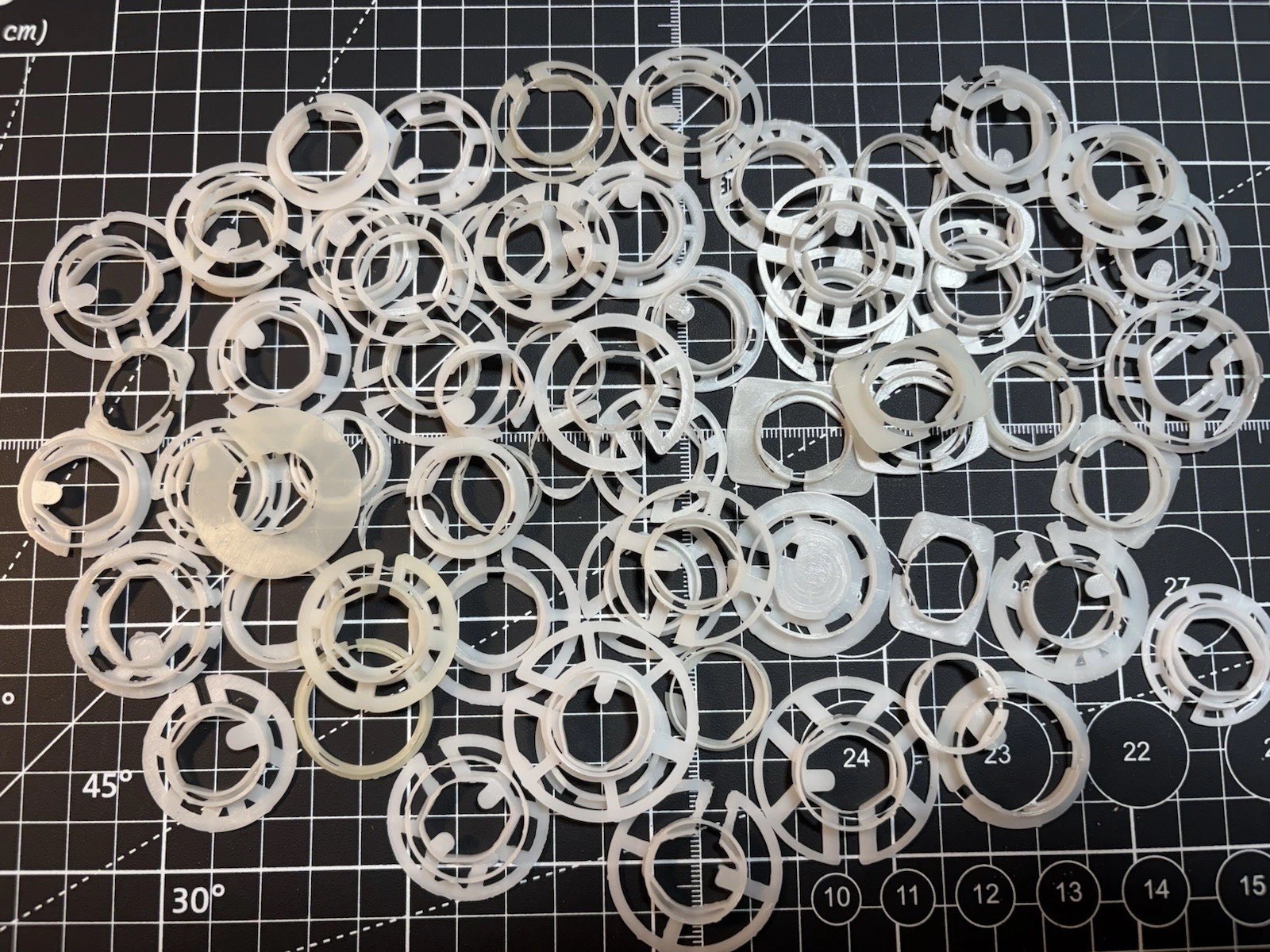 Plastic Watch Movement Holders Watchmakers Parts Lot 65,Variety,DIY,Crafts,Spare