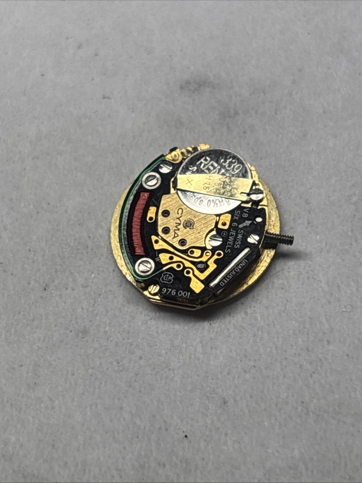 ETA 976.001 Cyma Movement Running ,