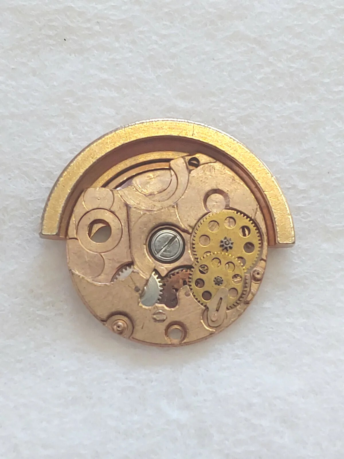 ETA 2471 8 3/4″‘ Winding Rotor Assembly Complete. Bell Watch Co. 17 Jewels, NOS