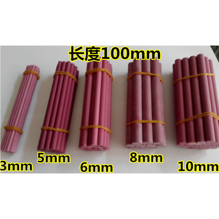 1pcs Select 3-10mm Round Rod Ruby Polishing Stone for Watchmaker Tool