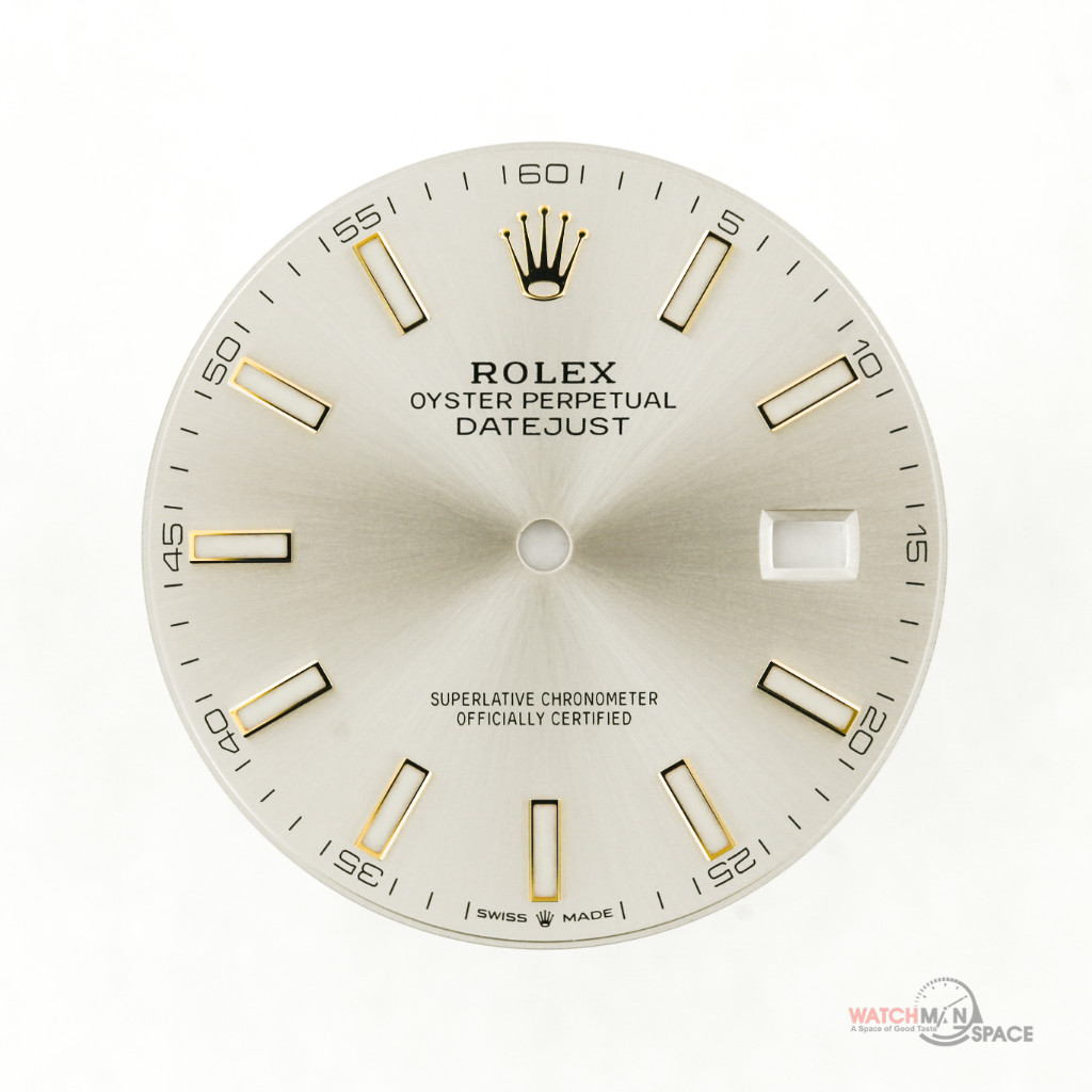 Original Men’s Rolex Datejust 41 126333 126303 Silver Index Dial 2/T #H13
