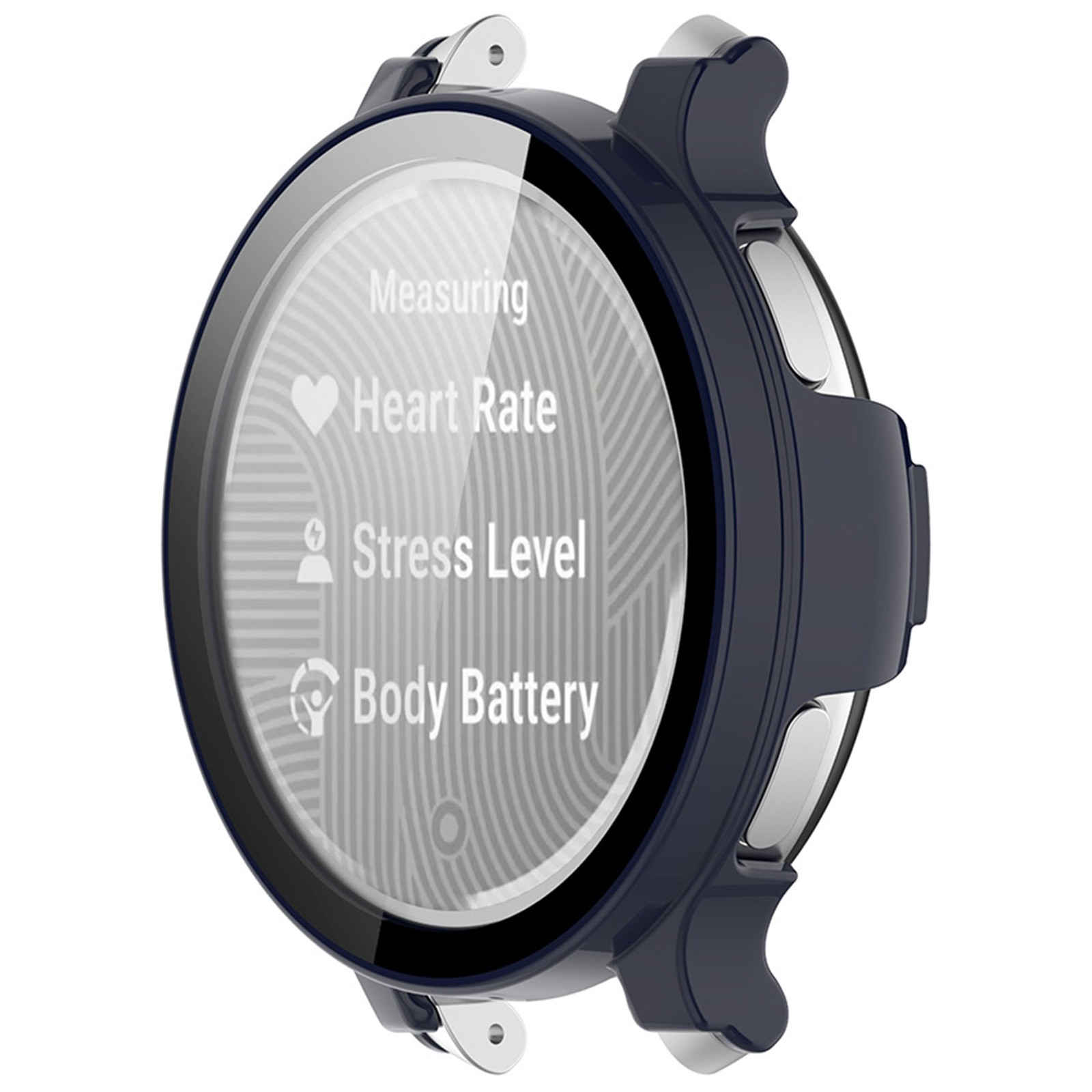 Protective Case Tempered Film All-in-One Watch Case for Garmin Lily2 Active