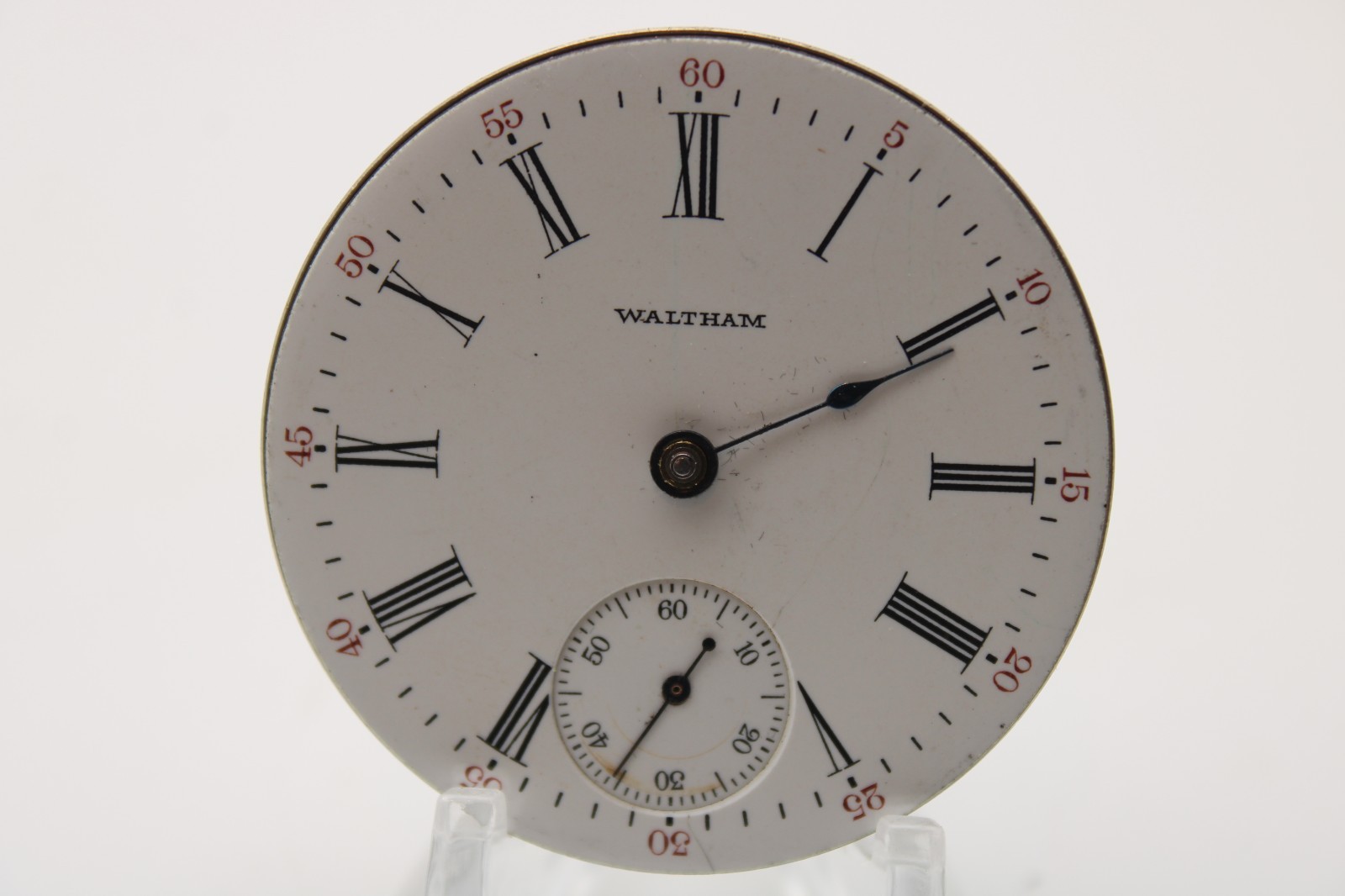 1908 WALTHAM POCKET WATCH MOVEMENT 16475870 GRADE: 18 18s 7j (EQ4)