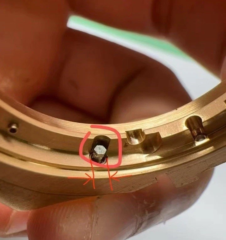 Dismantle Patek Philippe 5980 Chronograph Pushers Screw Tool