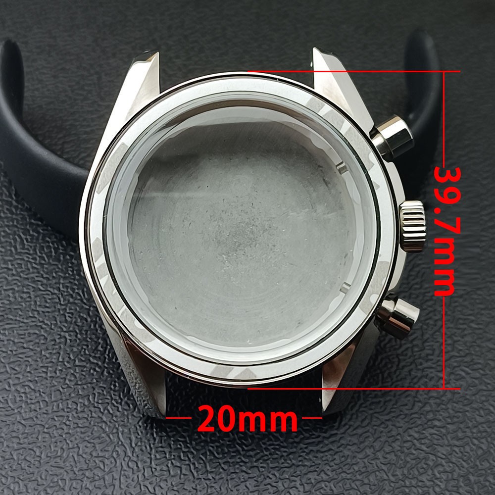 Vk63 Case 39.7mm Fits Vk63 Quartz Movement,lug Width 20mm Watch Case