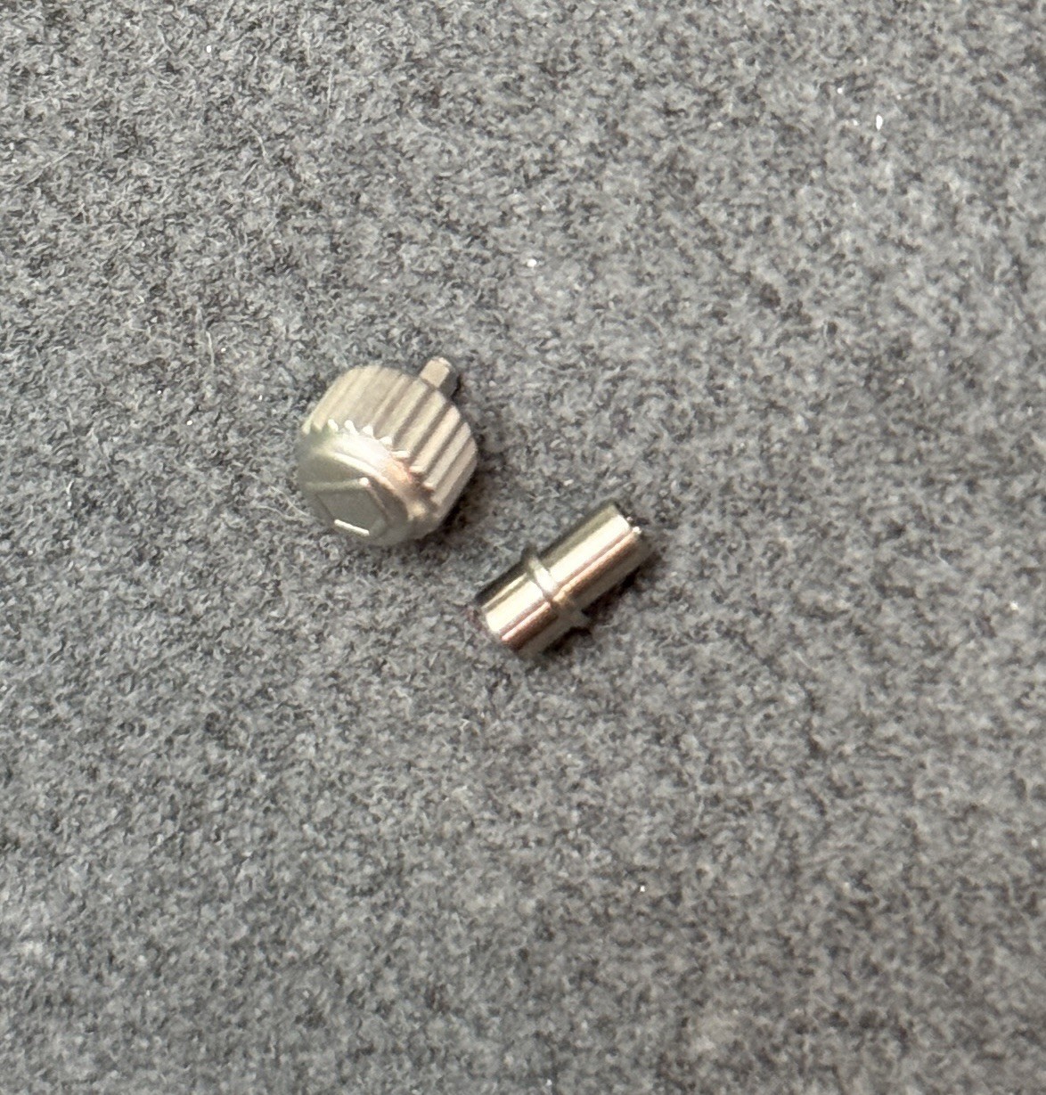 New custom satin pewter crown for Tag Heuer 1000 & 2000 Series Watches models