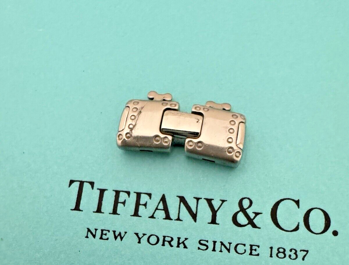 Tiffany & Co WATCH LINK STREAM AMERICA WATCH SERIES 20 MM Sterling Silver SWISS