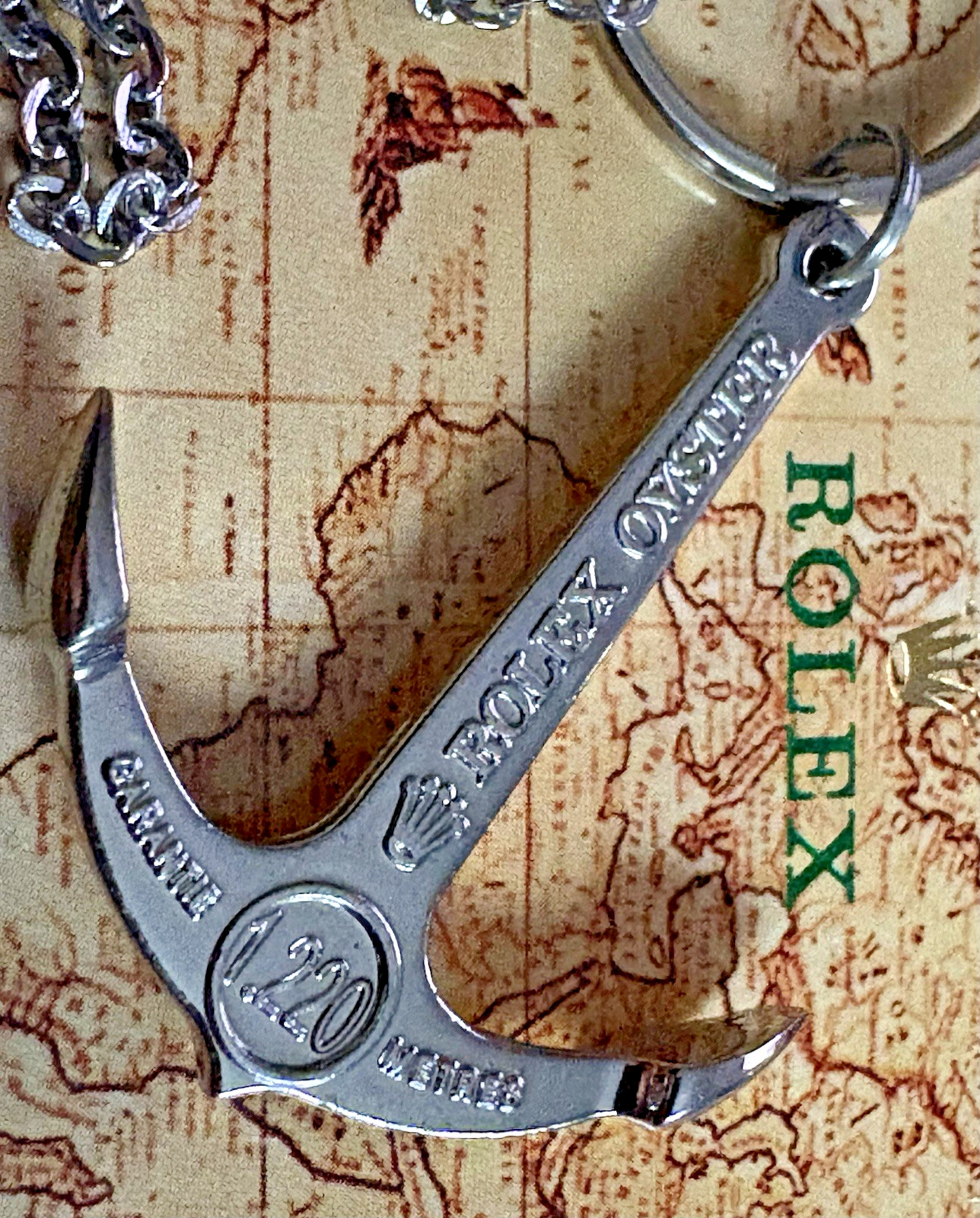 ROLEX SEA DWELLER Anchor 1220 Metres 4000 Ft 16600 16660 TRIPLE SIX SEADWELLER