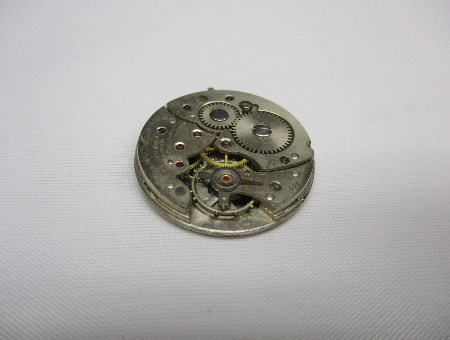 Rare Vintage Croton Watch Co. Nivada N14 Phenix 140 Wristwatch Movement 17 Jewel
