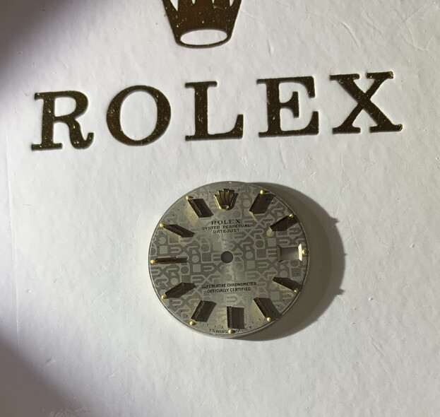 Authentic Rolex Datejust 31mm Gold Jubilee Dial Pie Pan Genuine Mint Condition