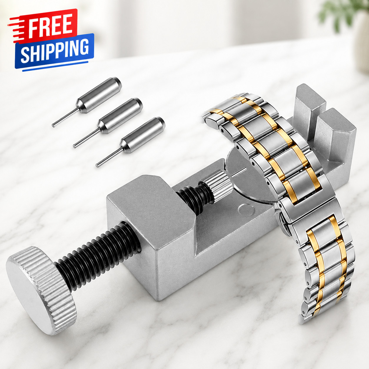 Metal Adjustable Watch Band Strap Bracelet Link Pin Remover Repair Tool