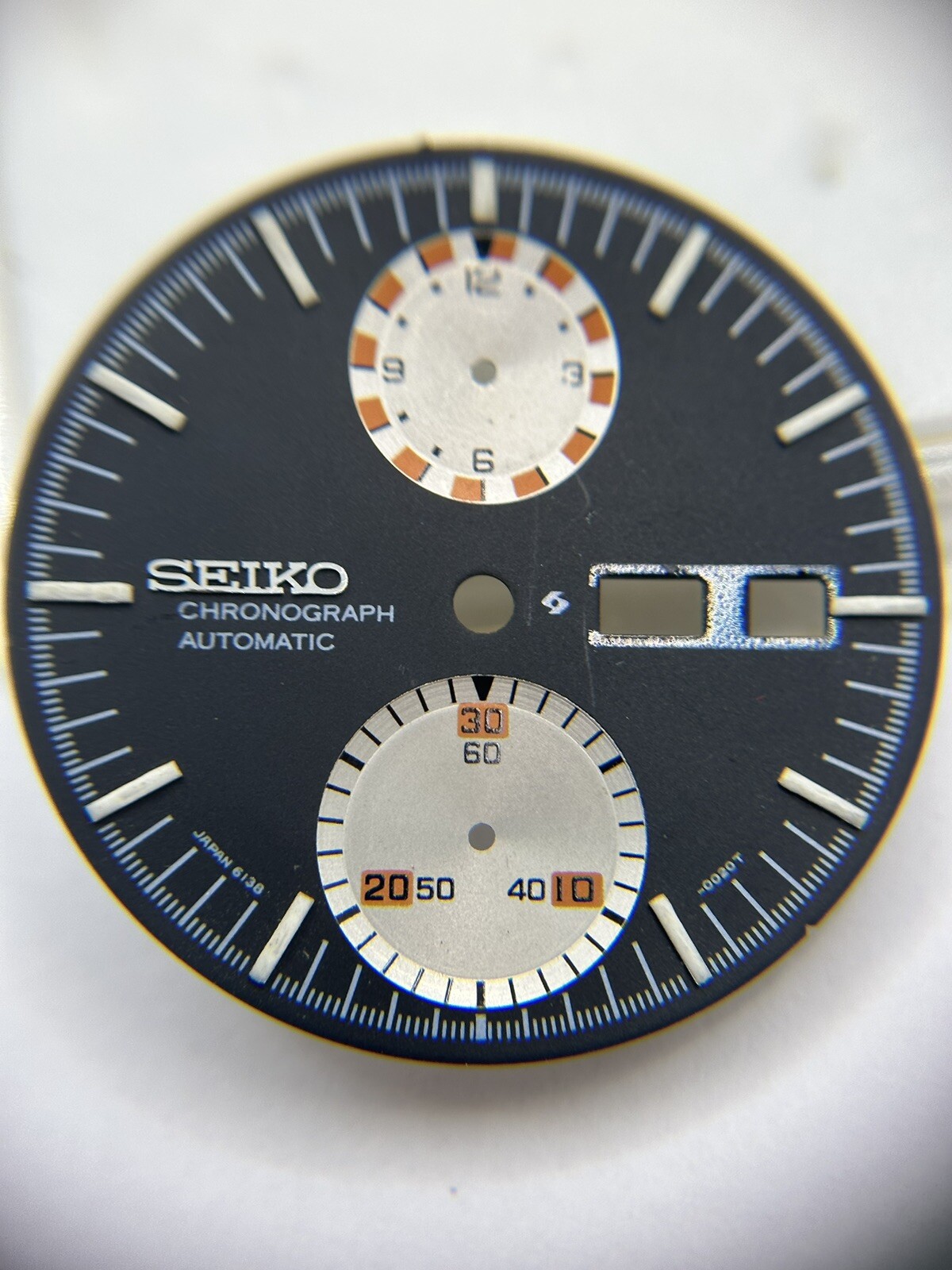 Seiko Vintage 5 Sports Chronograph Black Dial, 6138-0010