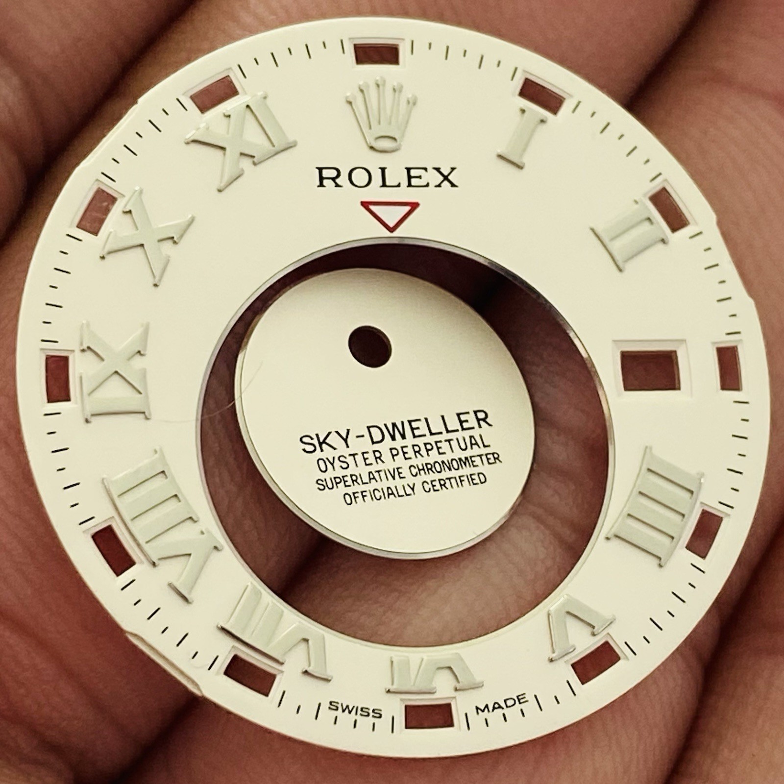 Rolex White Dial For Sky Dweller Model Ref 326934