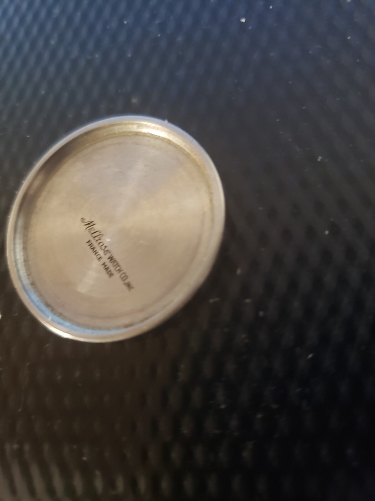 Vintage 1960’s 50’s Melrose Water resistant Watch Case Back Stainless 29mm