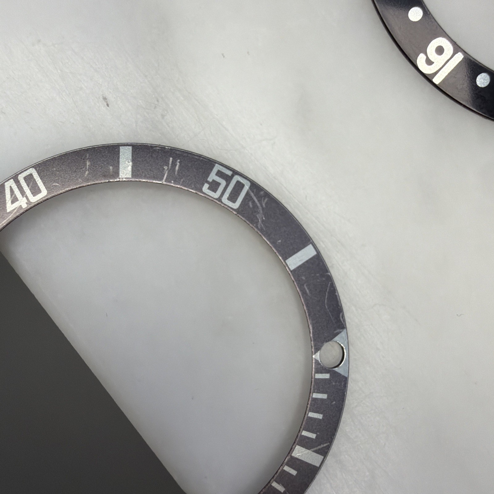 Genuine Rolex Submariner 16803 16613 16610 Ghost Grey Flat 4 Fade