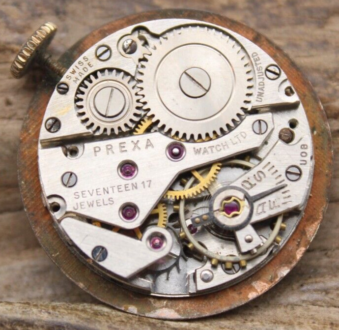 PREXA JULCA INCABLOC WATCH MOVEMENT 17j SWISS UOB 28.9mm (SG)