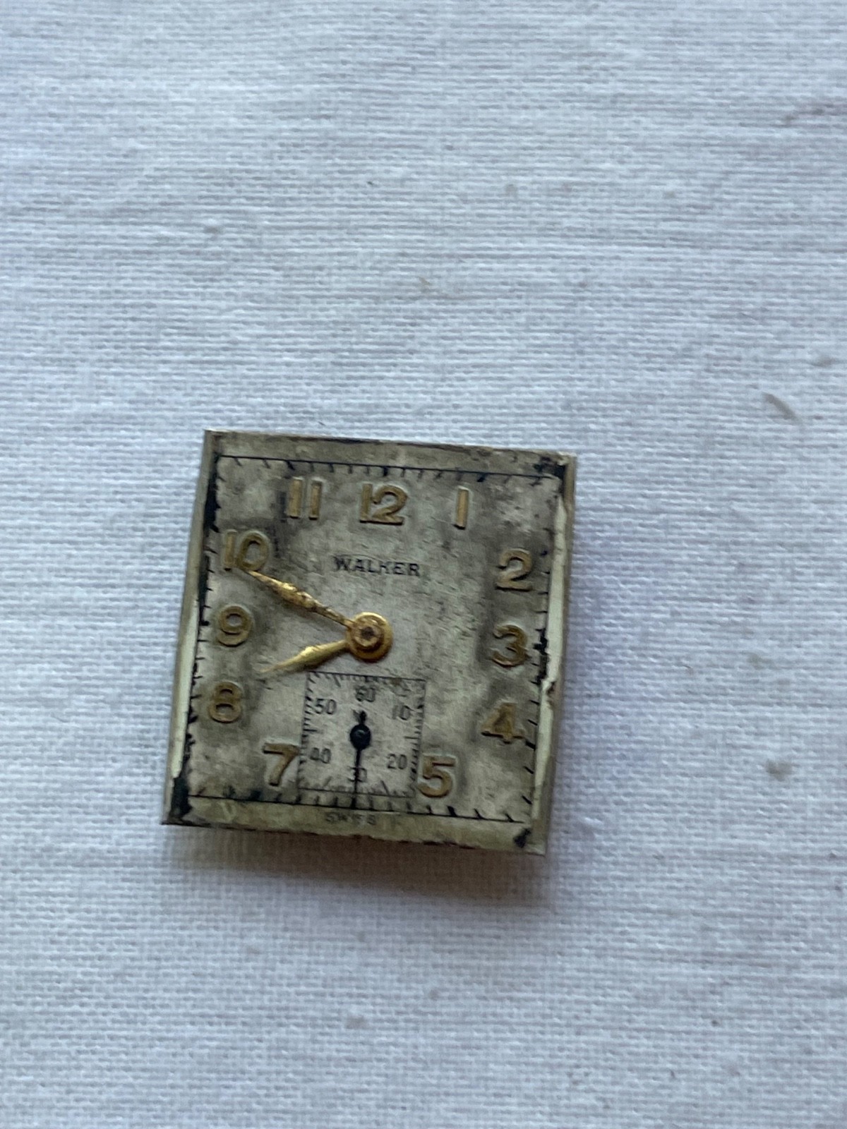 Walker – movement for mens watch AS IS, lot1407