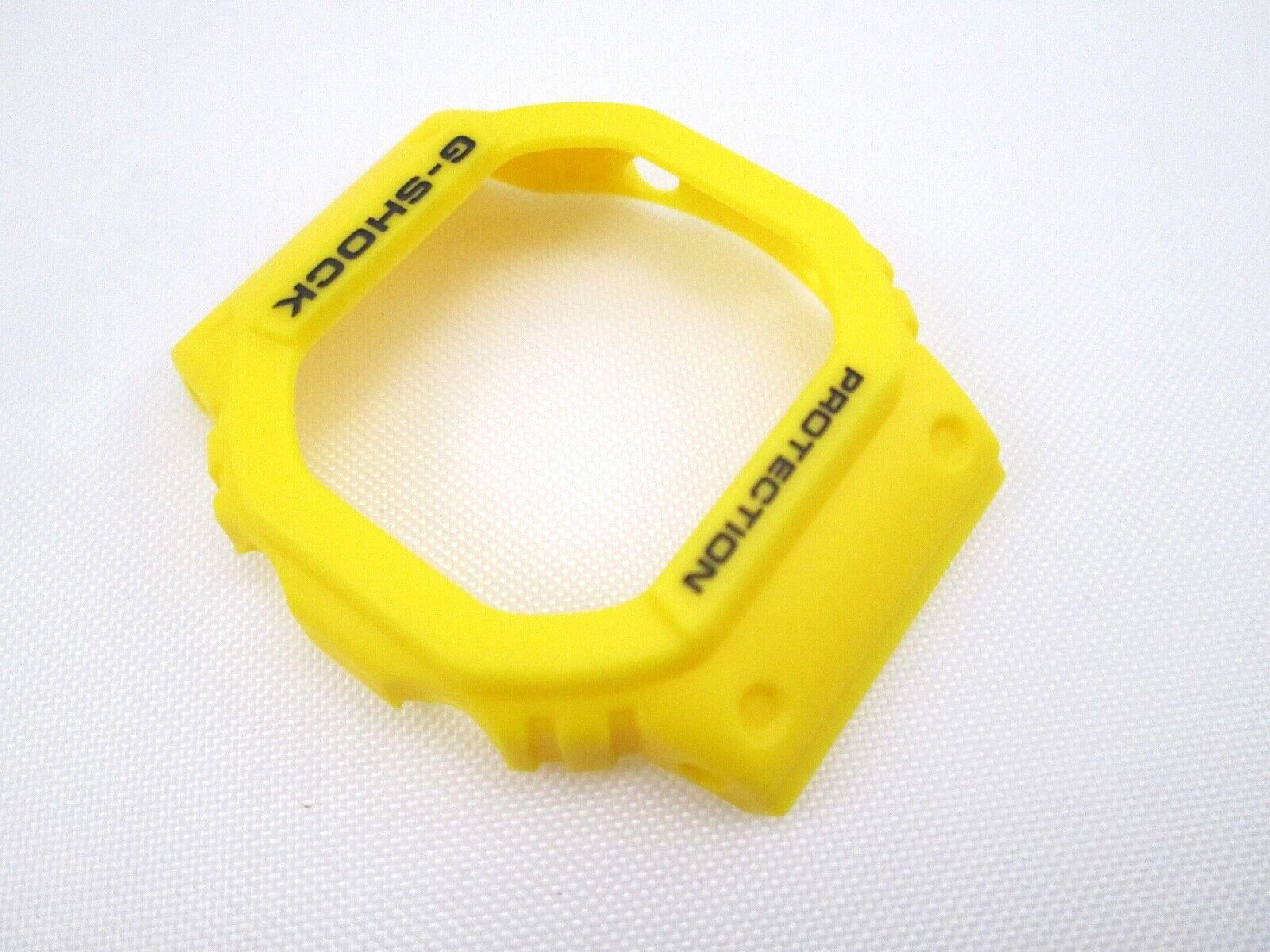 Genuine Casio G-Shock DW-5600P DW-5600FS yellow resin watch bezel, case cover