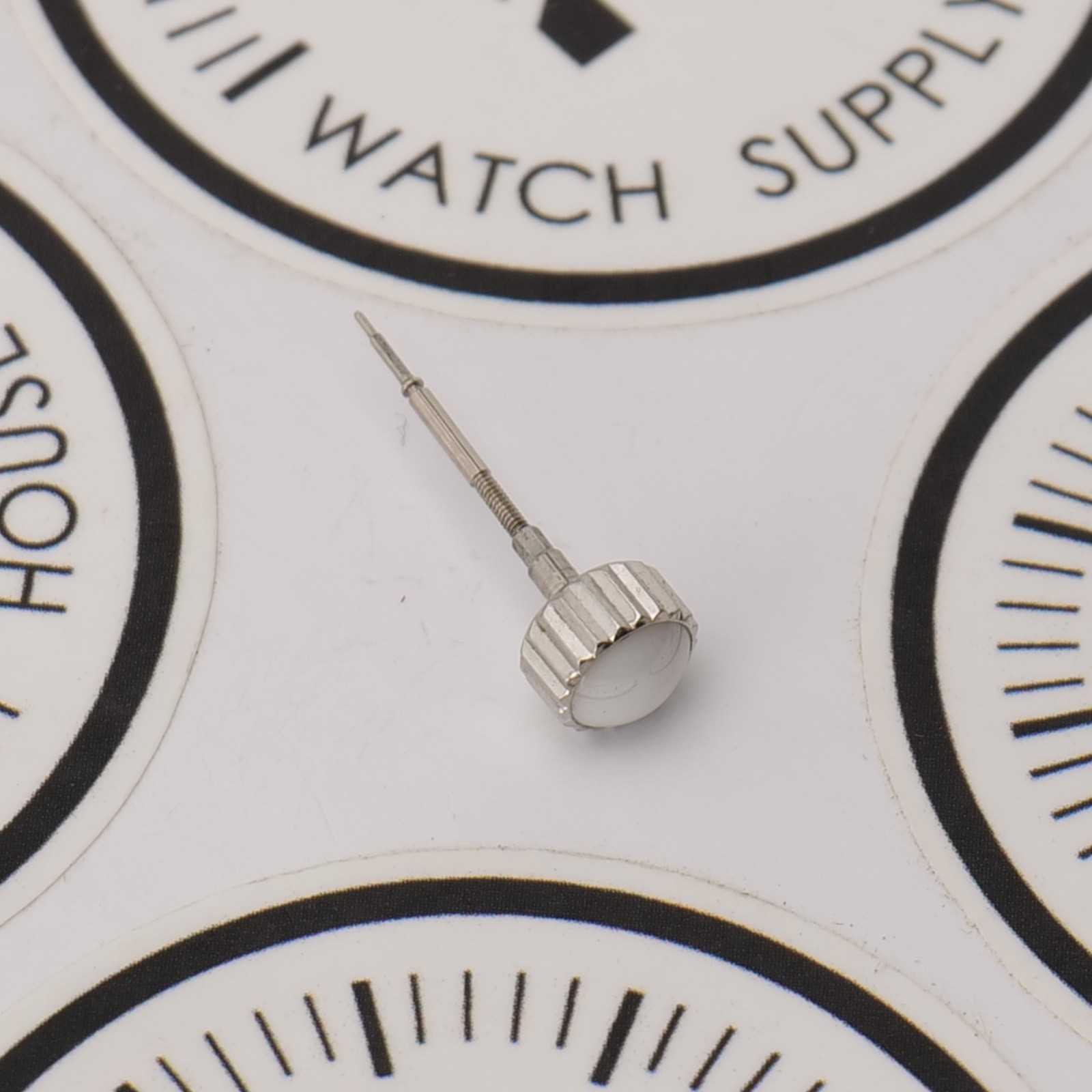 Genuine Chanel J12 White Ceramic & Steel Watch Crown 5.8mm New Old Stock (G2D2)