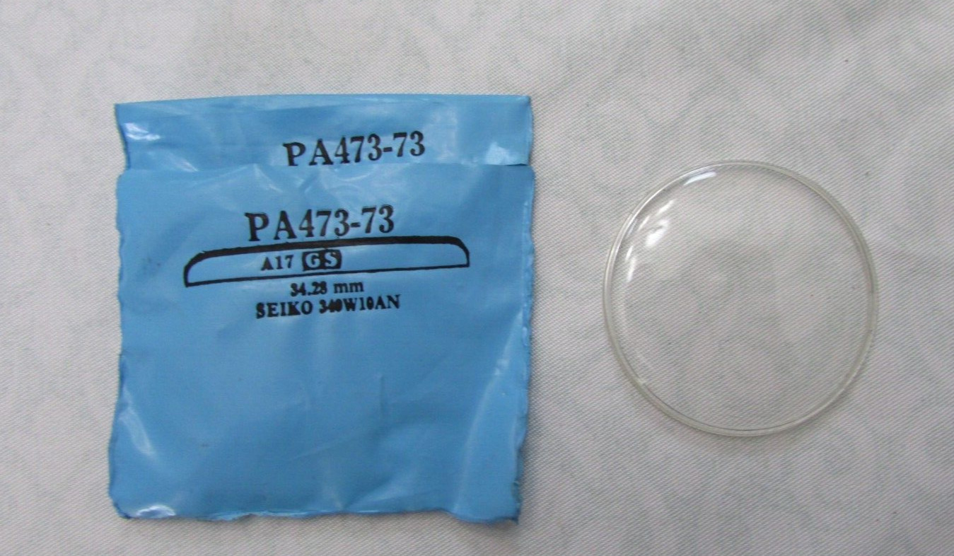 VINTAGE NOS WATCH CRYSTAL 340W10AN MADE FOR SEIKO WC3