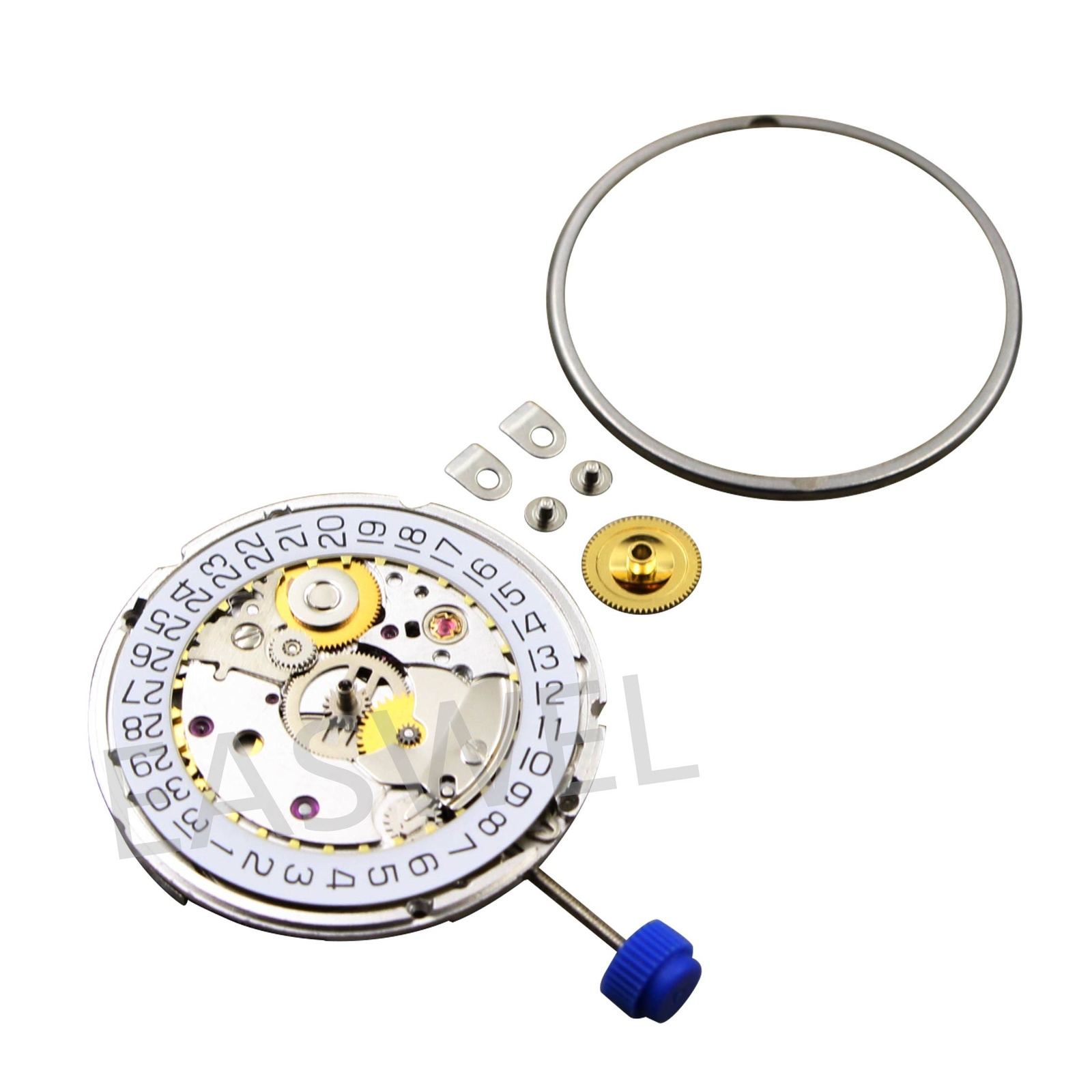 SEAGULL ST2130 CLONE ETA 2824-2 SELLITA SW-200 PERLAGE MOVEMENT WHITE H3 Date