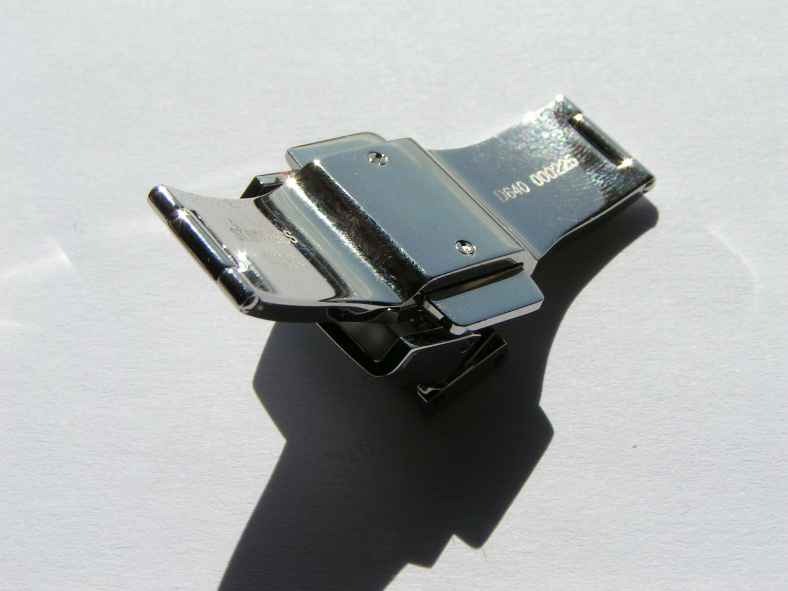 UNION GLASHÜTTE SA D640 000225 Steel 16mm Deployment Deployant Clasp Buckle I509