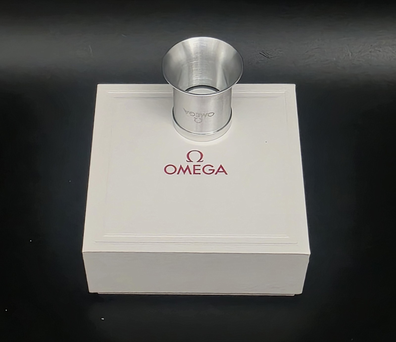 ORIGINAL OMEGA WATCH DEALER’S STAINLESS STEEL WATCHMAKER EYE LOUPE BRAND NEW