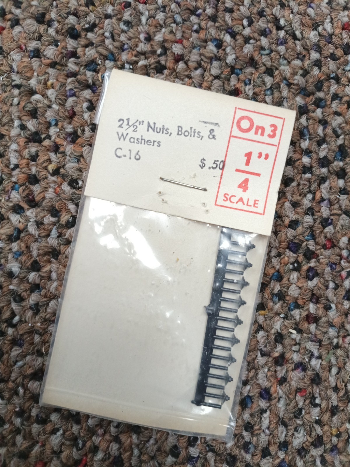 0n3 Scale 1:4 2 1/2 Nuts,Bolts &Washers C-16 Grandt Line