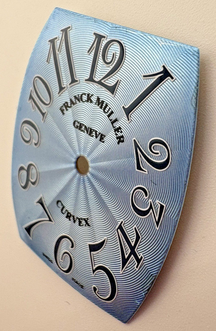 Franck Muller Cintree Curvex 1752QZ Light Blue Dial